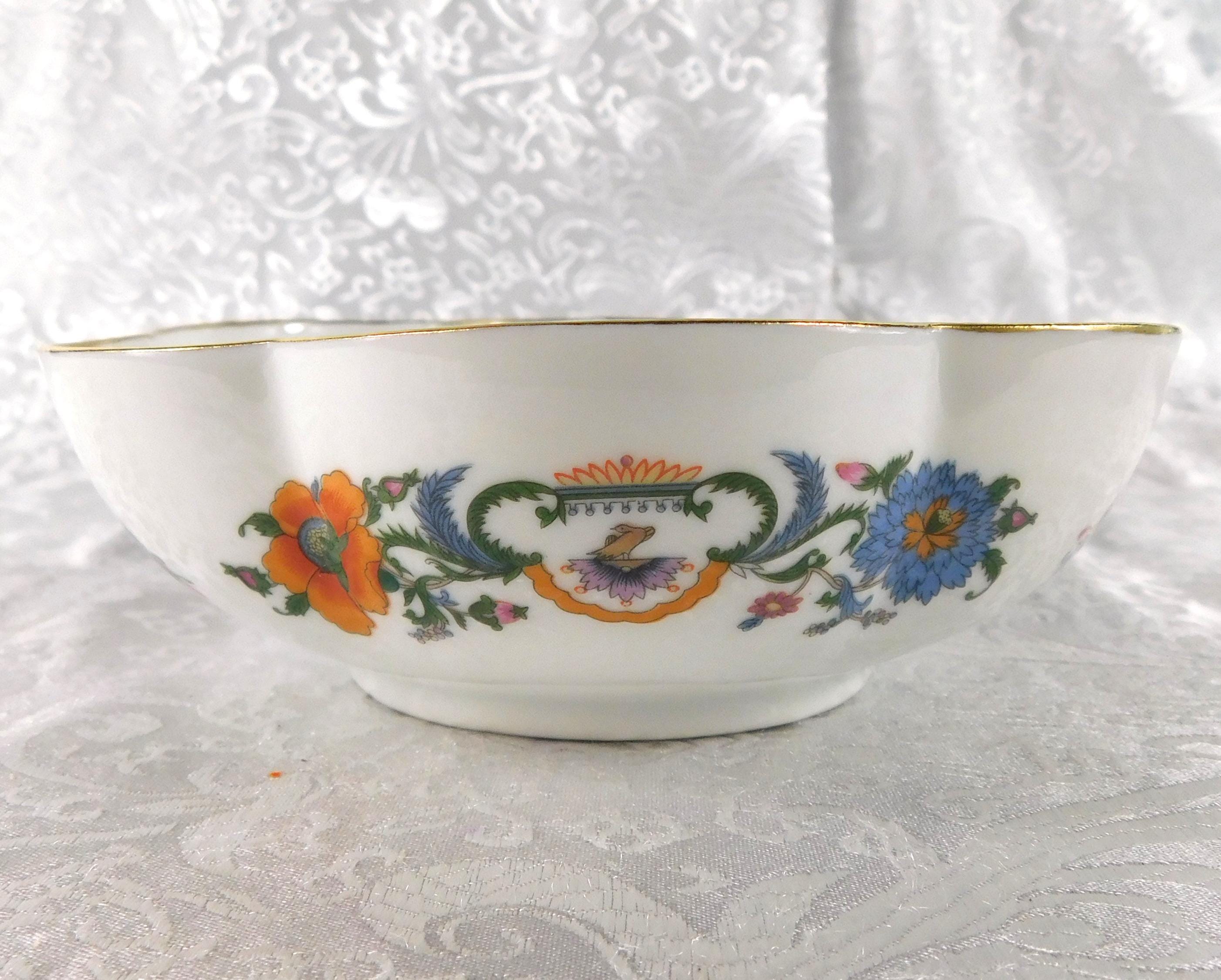 A Raynaud et Cie Limoges Lot of Six Berry Bowls in Vieux Chine # 27265