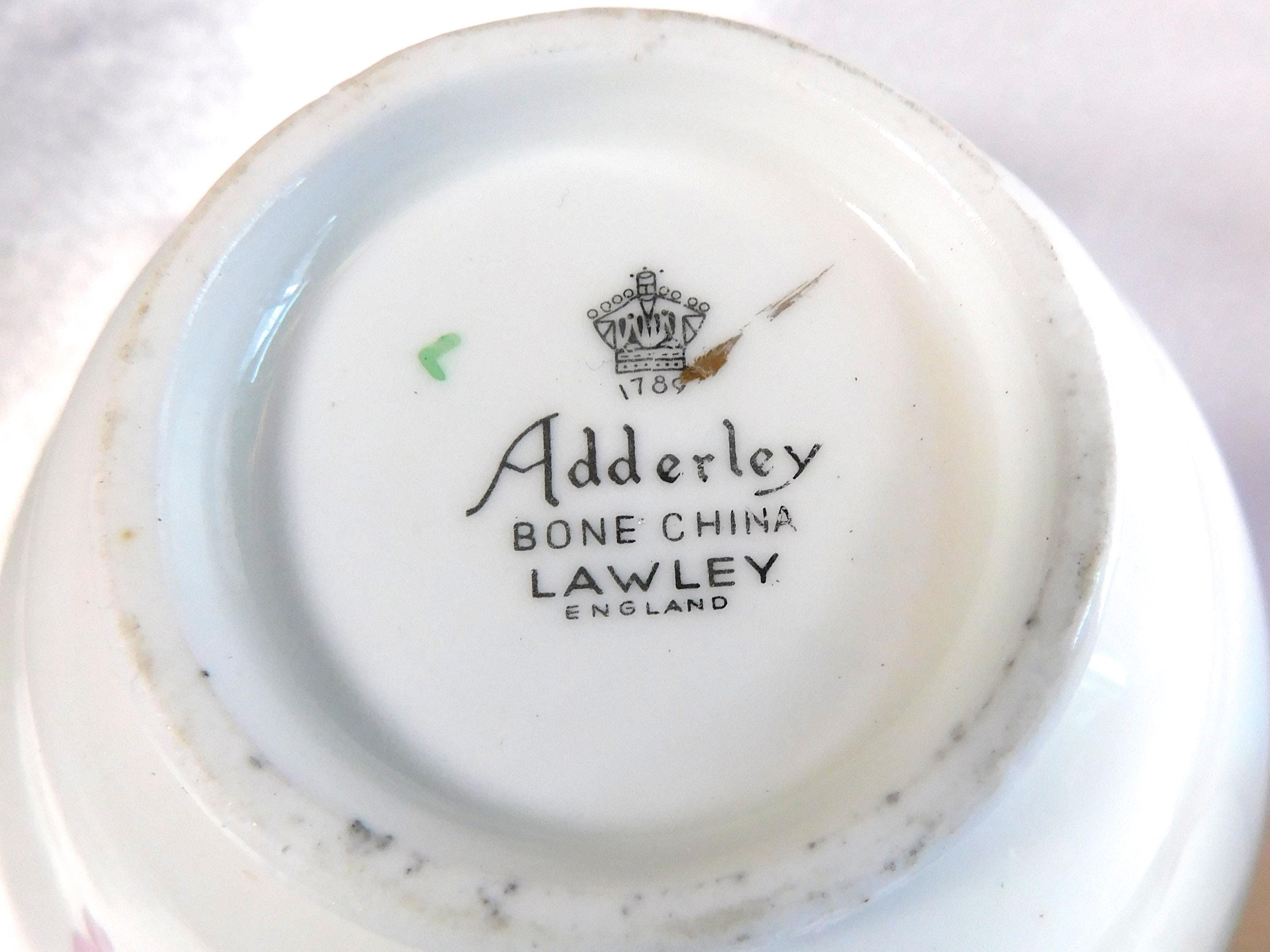 Adderley Open Sugar Bowl and Creamer in Lawley # 24396
