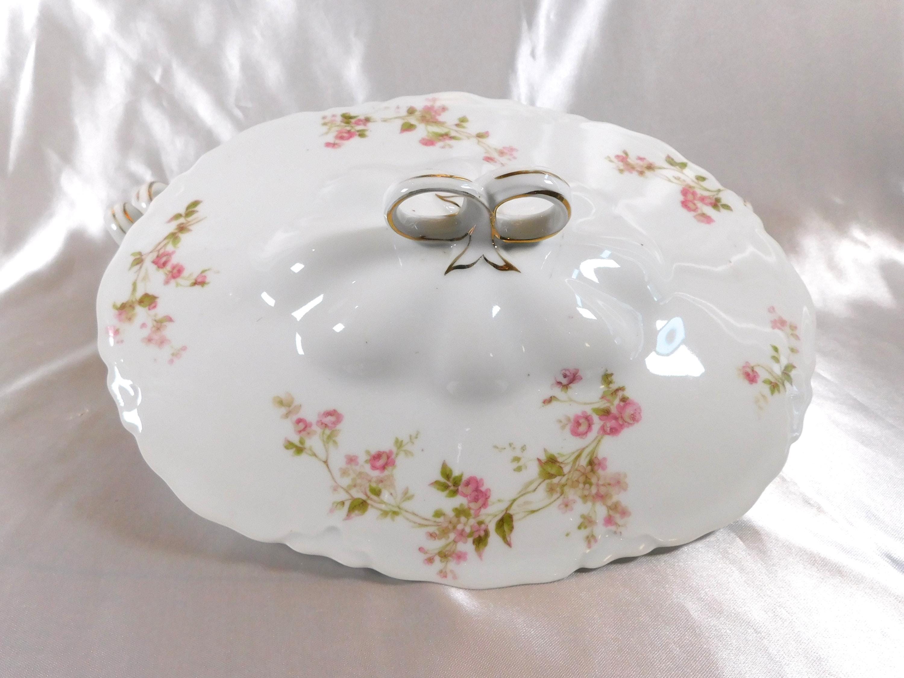 Antique Heinrich & Co. Covered Casserole Dish # 24828