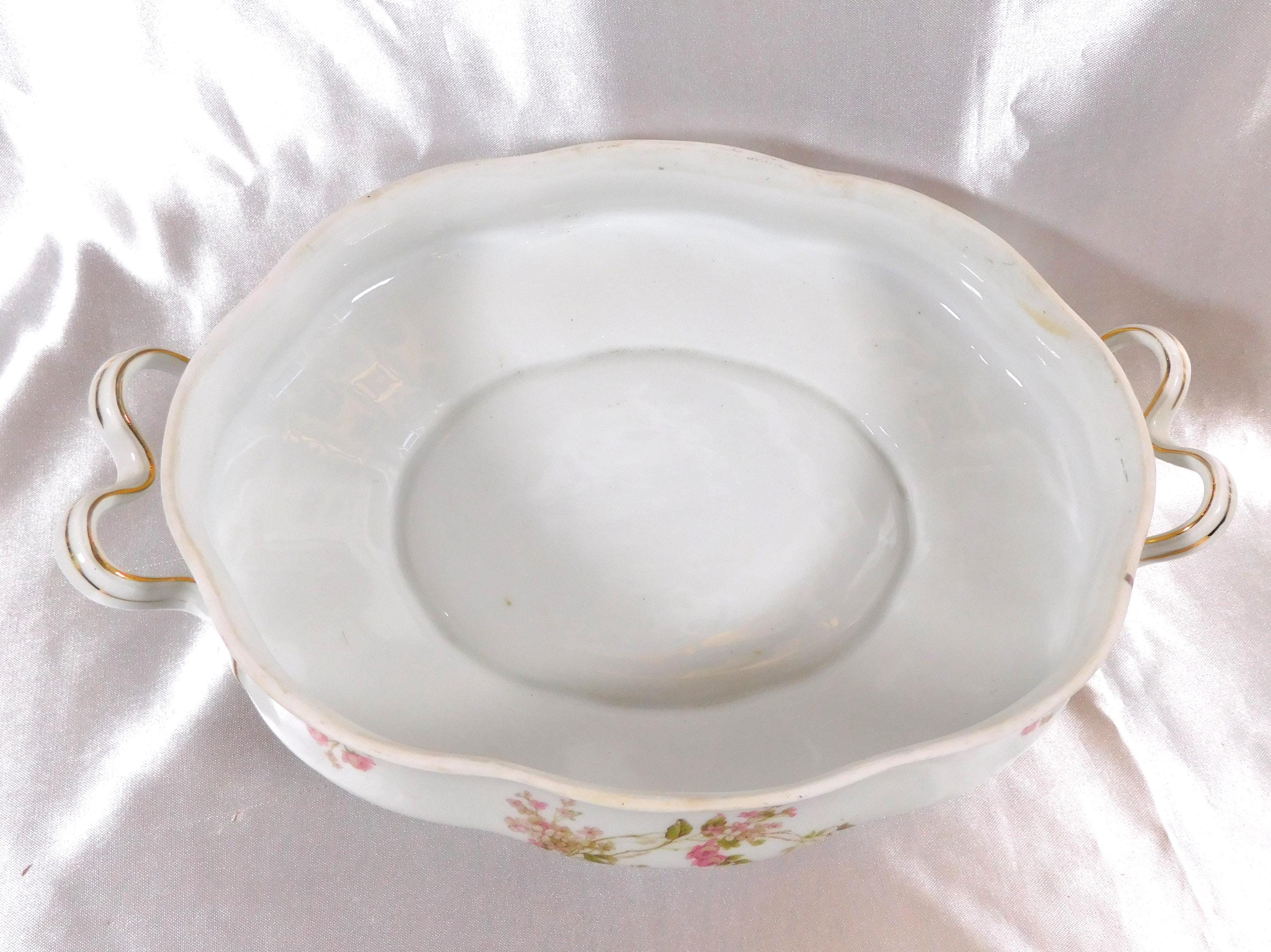 Antique Heinrich & Co. Covered Casserole Dish # 24828