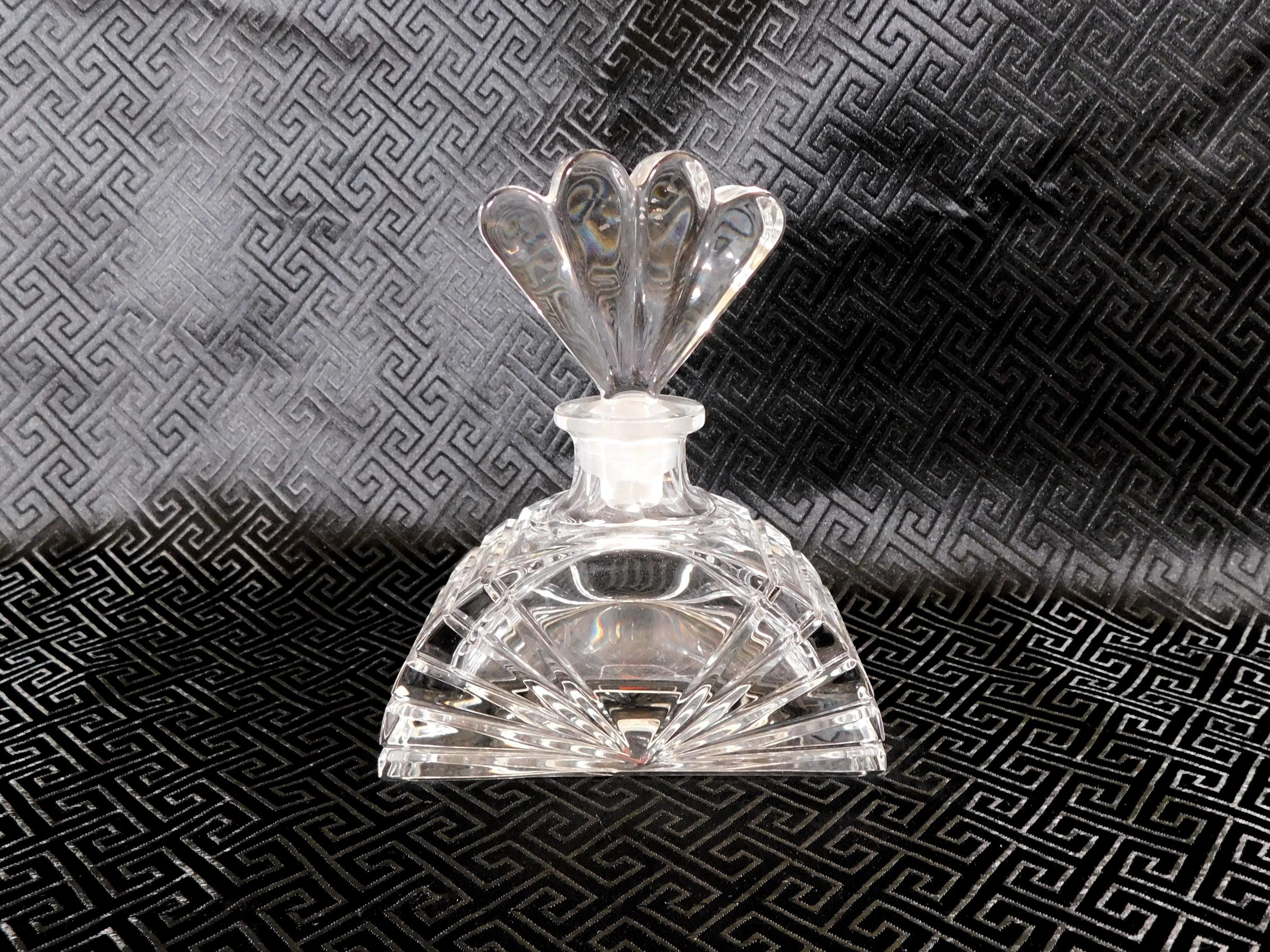 Colle Crystal Perfume Bottle from Italy # 21109