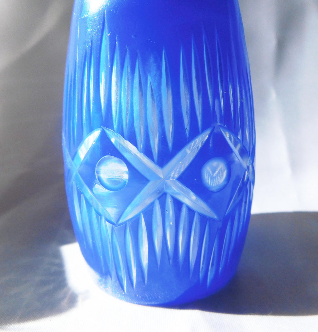 Blue Cut to Clear Bottle # 6029