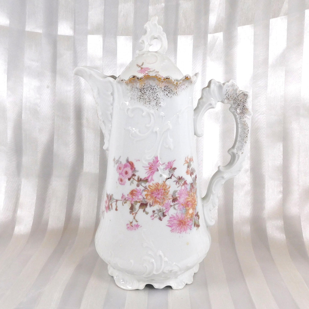 Brunswick Furstenberg Floral Chocolate Pot # 26097