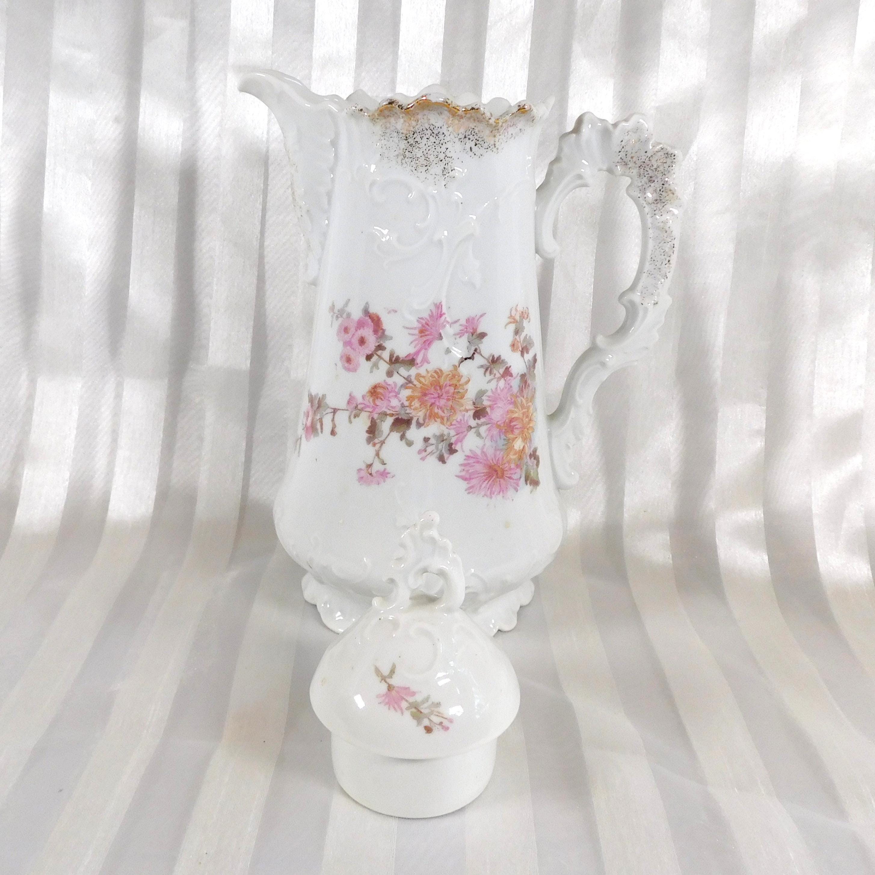 Brunswick Furstenberg Floral Chocolate Pot # 26097