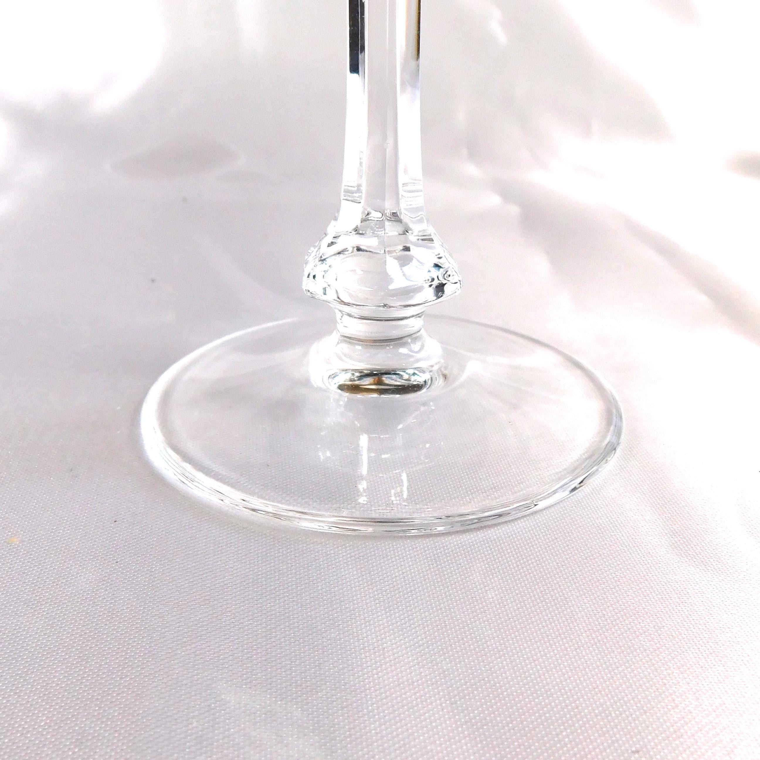 Blue Cut to Clear Stemware # 22236