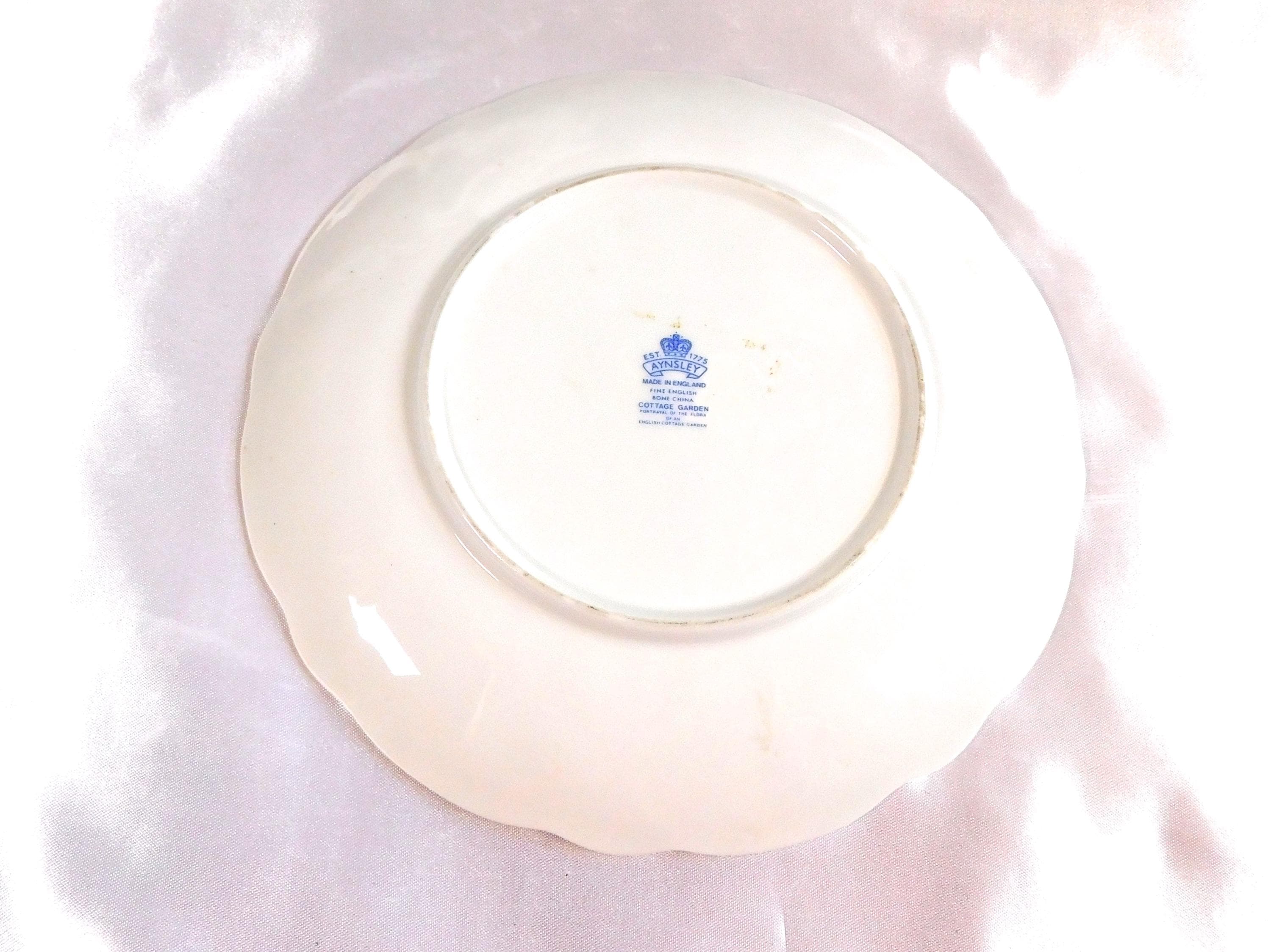 Aynsley Cake Plate in Cottage Garden # 23271