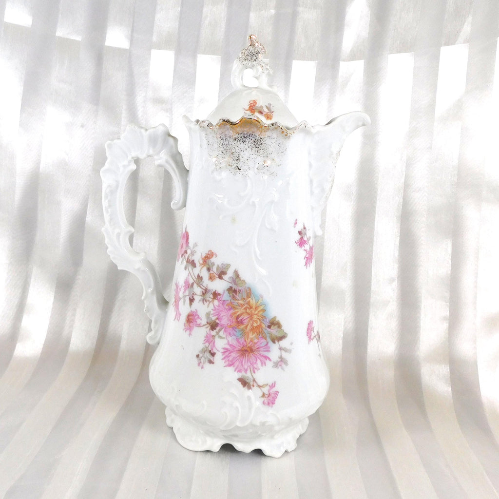 Brunswick Furstenberg Floral Chocolate Pot # 26097