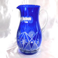 Blue Cut to Clear Pitcher #24232
