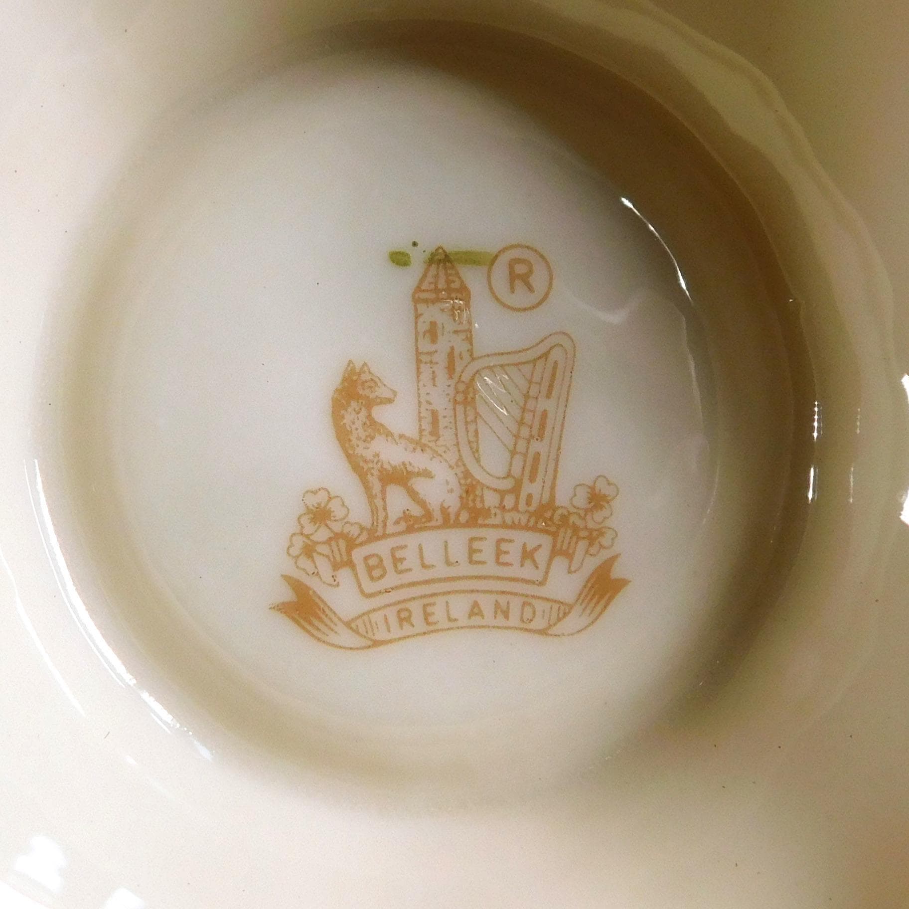 Belleek Shamrock Eight Inch Island Vase # 26669
