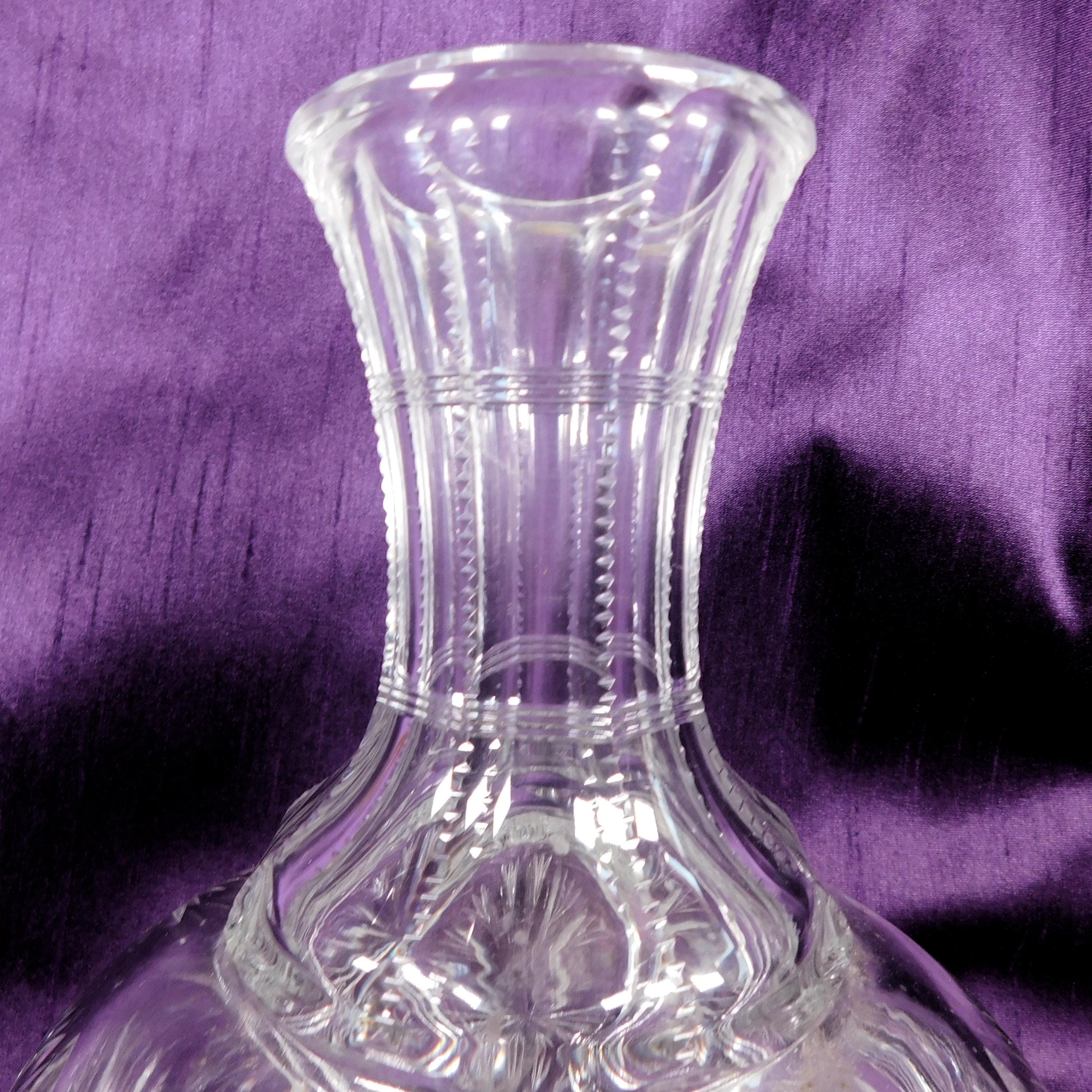 Clear Cut Crystal Carafe # 26573