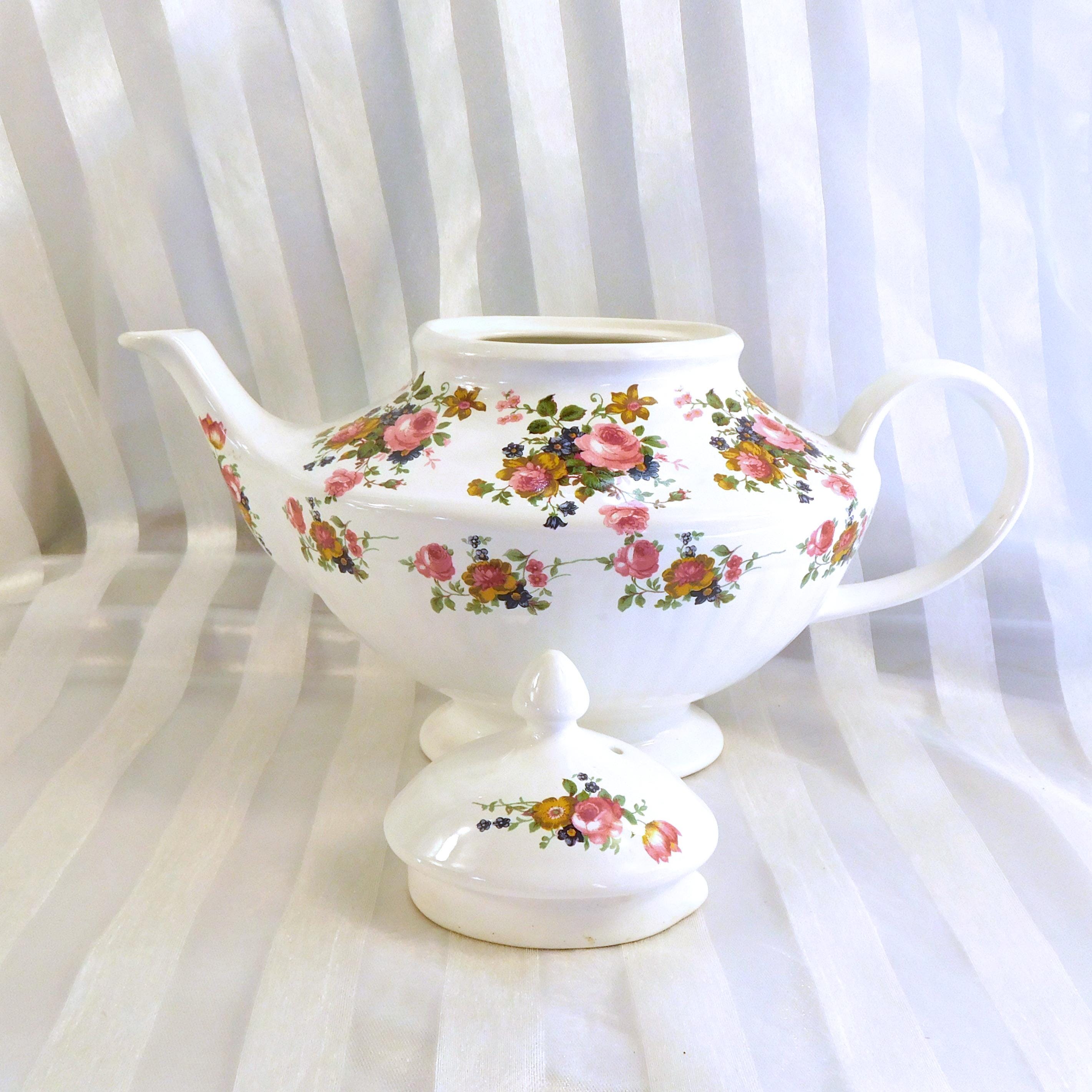 Arthur Wood Floral Teapot in Pattern 6333 # 26798