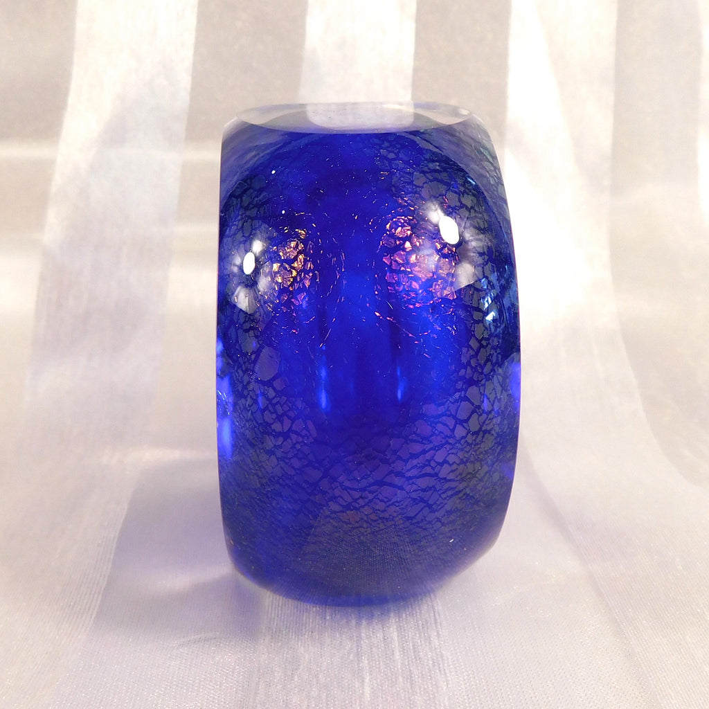 Blue Art Glass Perfume Bottle # 26863