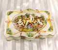 Capodiamonte Large Hinged Lid Trinket Dish # 27030