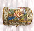 Capodiamonte Porcelain Storage Trinket Box # 27031