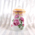 Altenburg Germany Floral Covered Biscuit Jar # 26055
