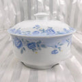Chengs White Jade Covered Serving Bowl # 27024