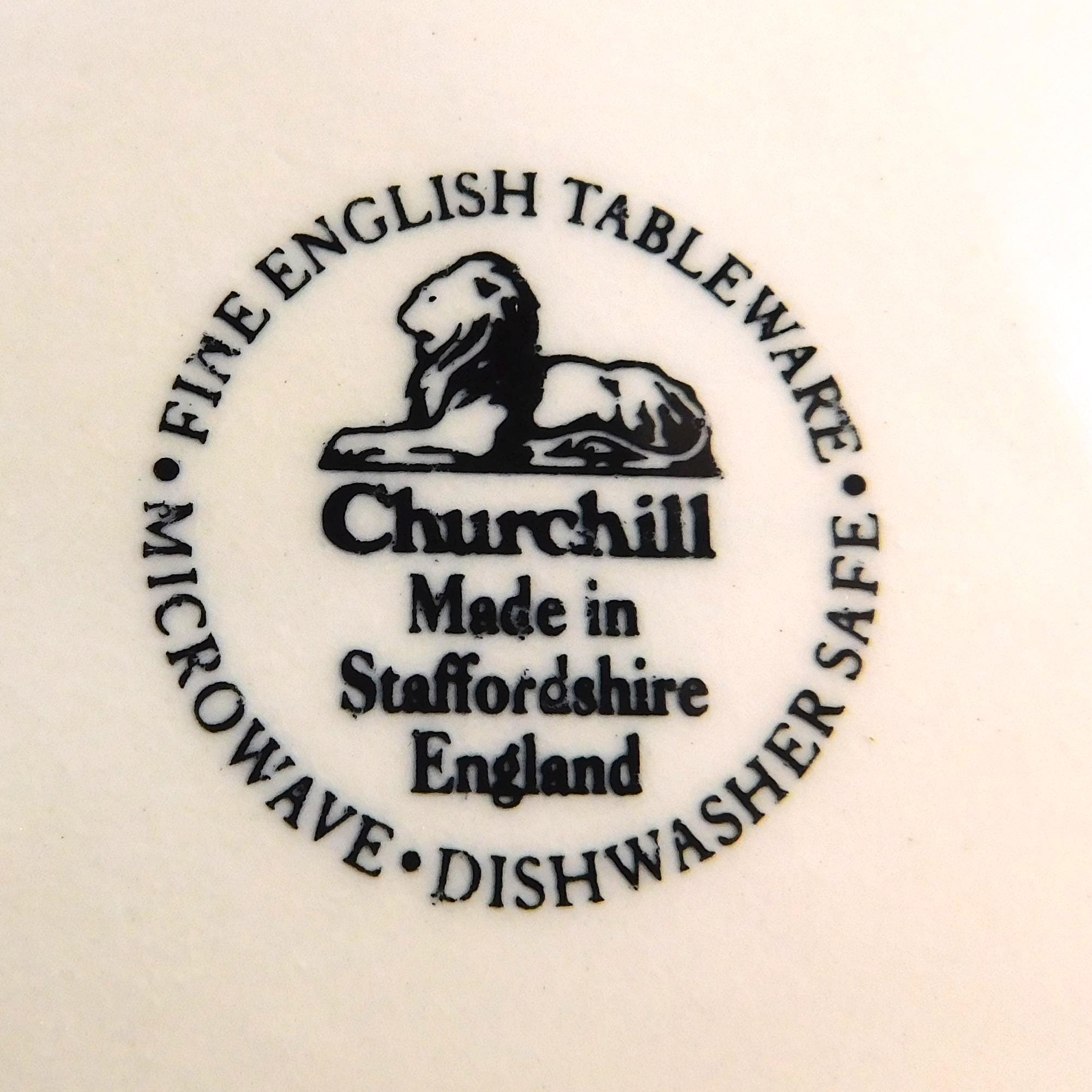 Churchill Round Covered Vegetable Serving Bowl in Briar Rose # 27126