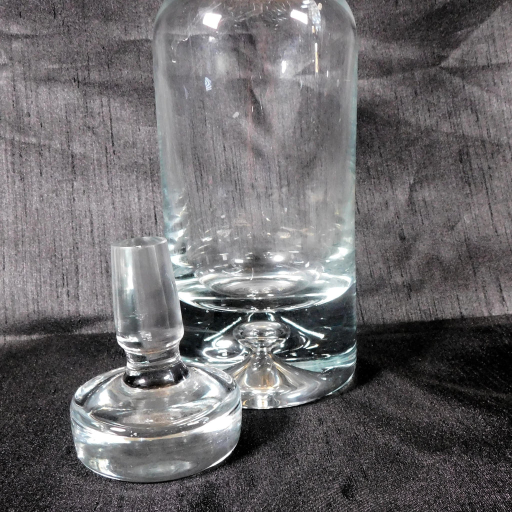 Clear Crystal Decanter with Solid Base #  26144