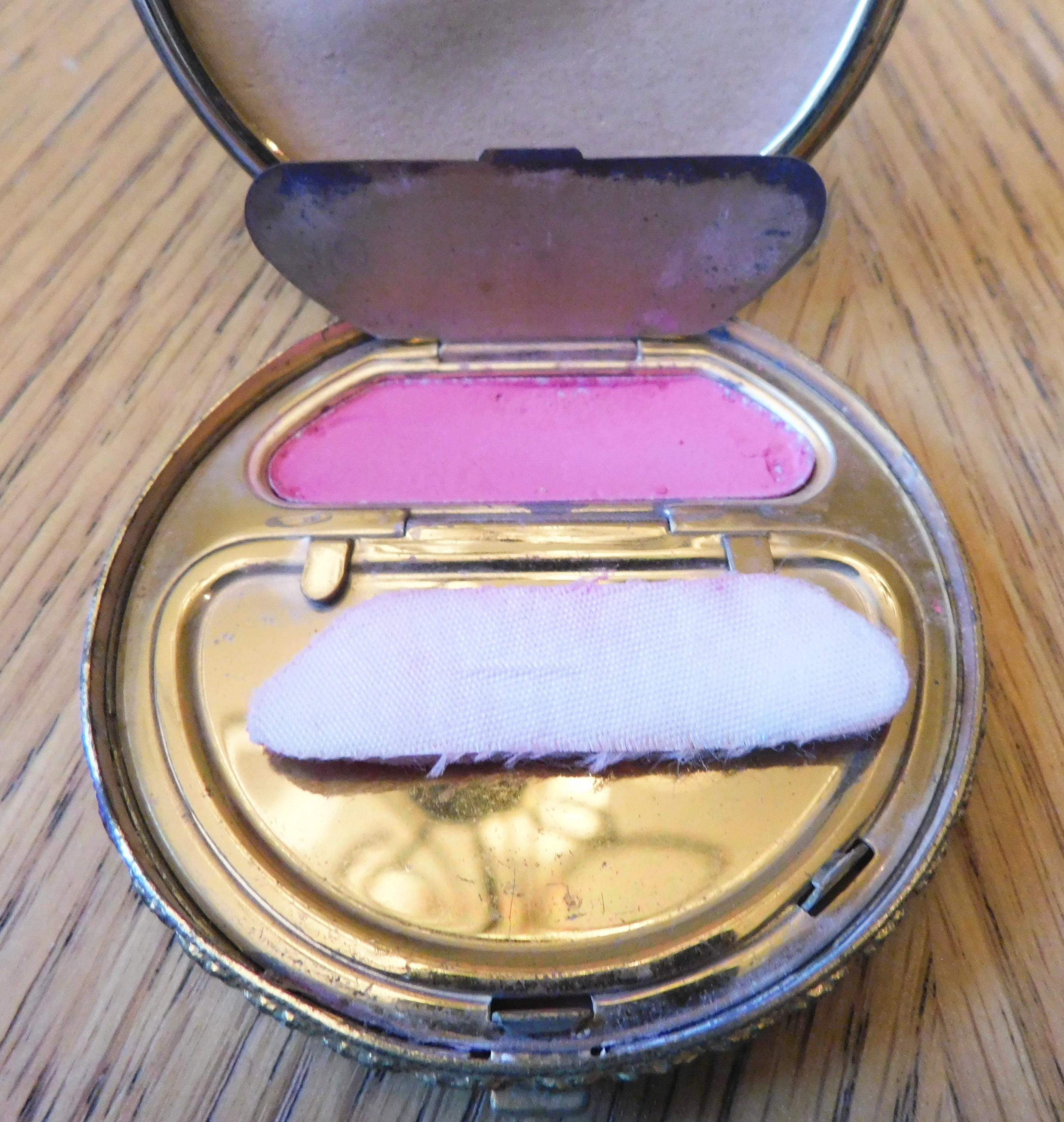 Blue Mondaine Two Section Compact with No Mirror  # 20299