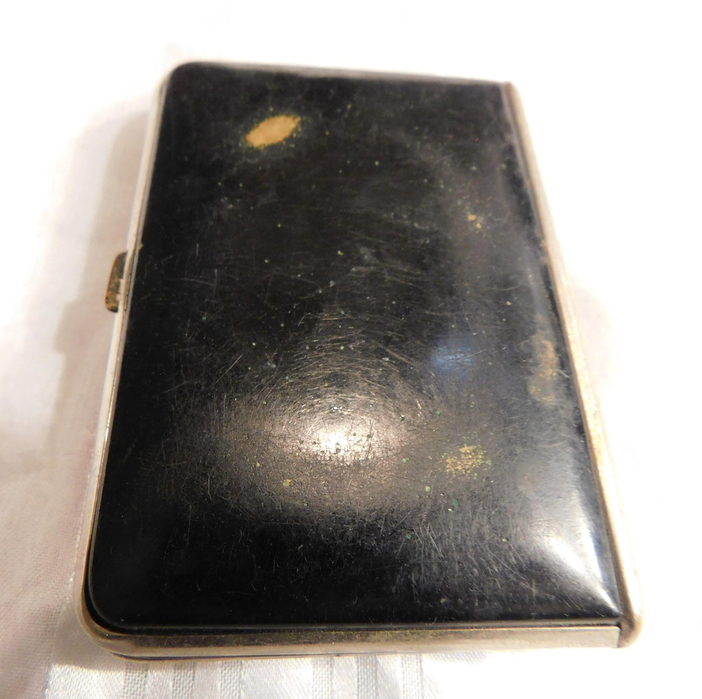 Black Mondaine Compact with Flower Front # 21103