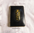 Black Mondaine Compact with Flower Front # 21103
