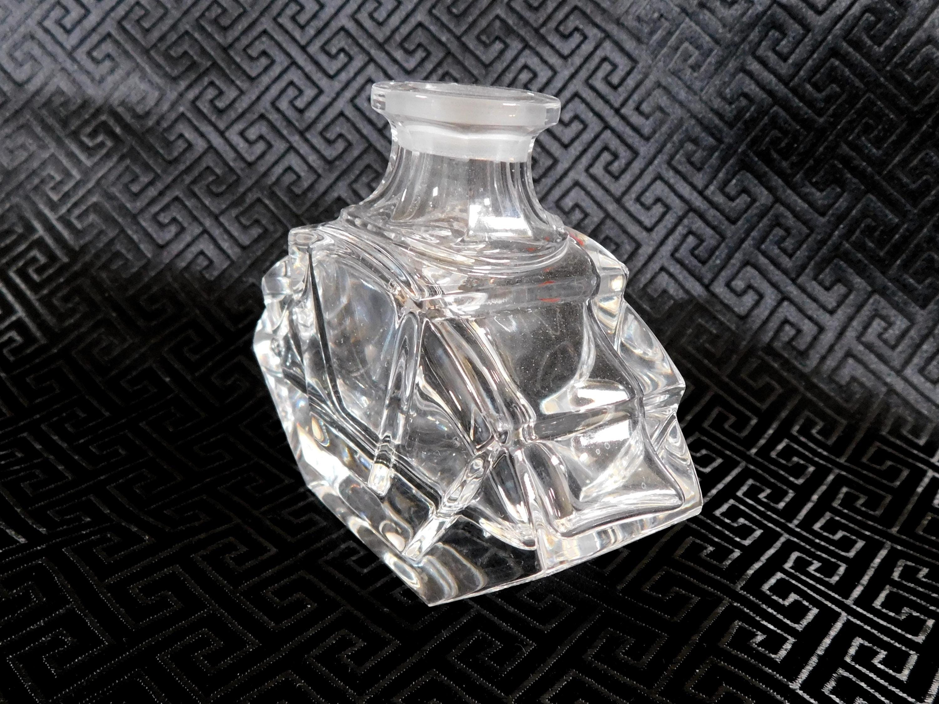 Colle Crystal Perfume Bottle from Italy # 21108