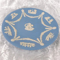 Blue Wedgwwood Japserware Plate with Angel Center # 27288