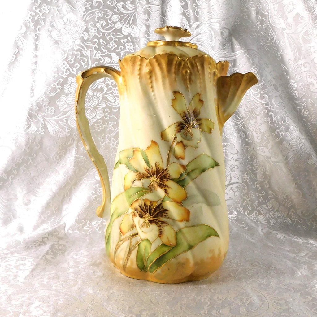 Albert Lanternier Limoges Chocolate Pot # 27312