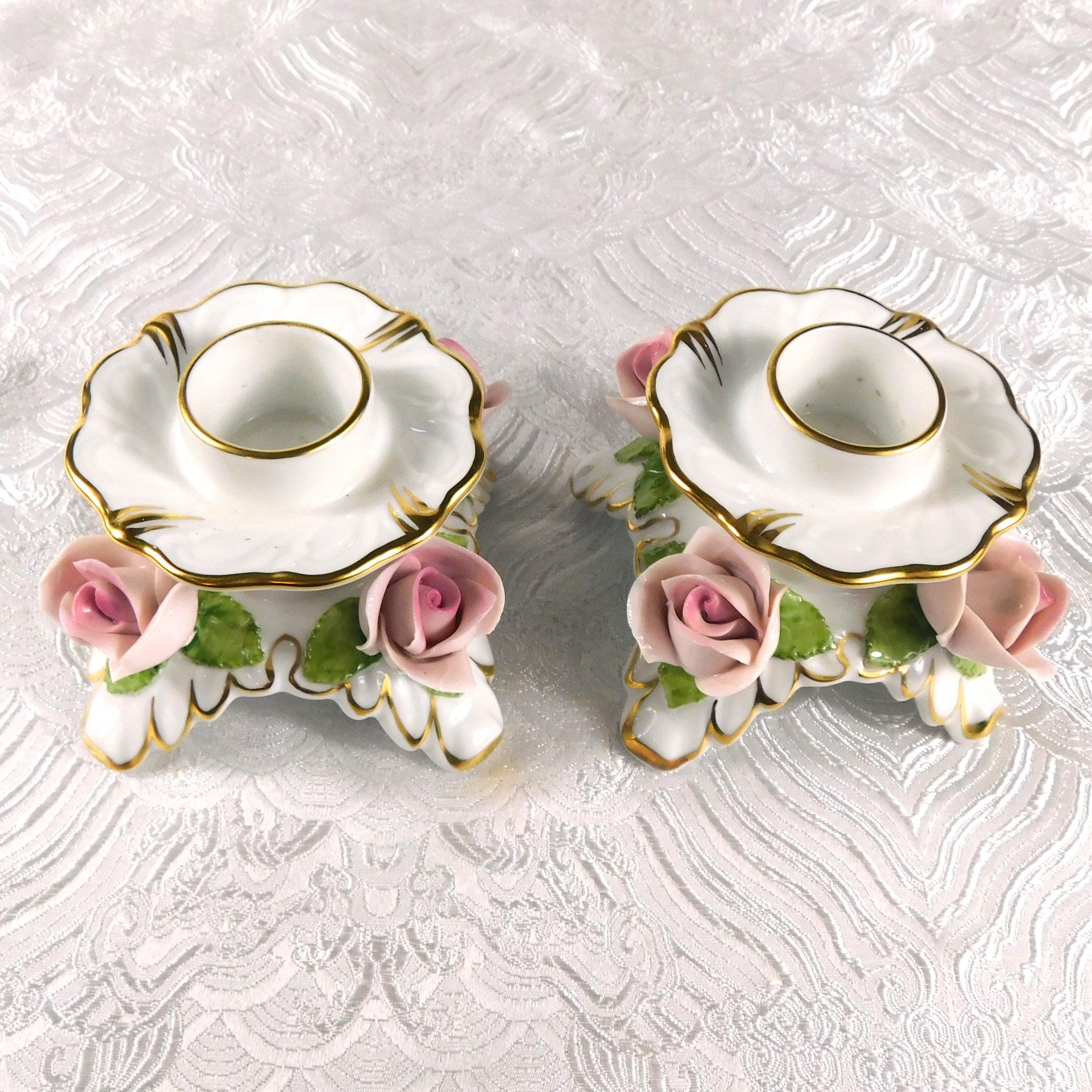 Alboth and Kaiser Set of Two Candle Holders # 27411