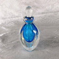 Blue Cased in Clear Perfume Bottle # 27392