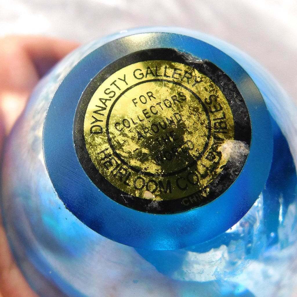 Blue Cased in Clear Perfume Bottle # 27392
