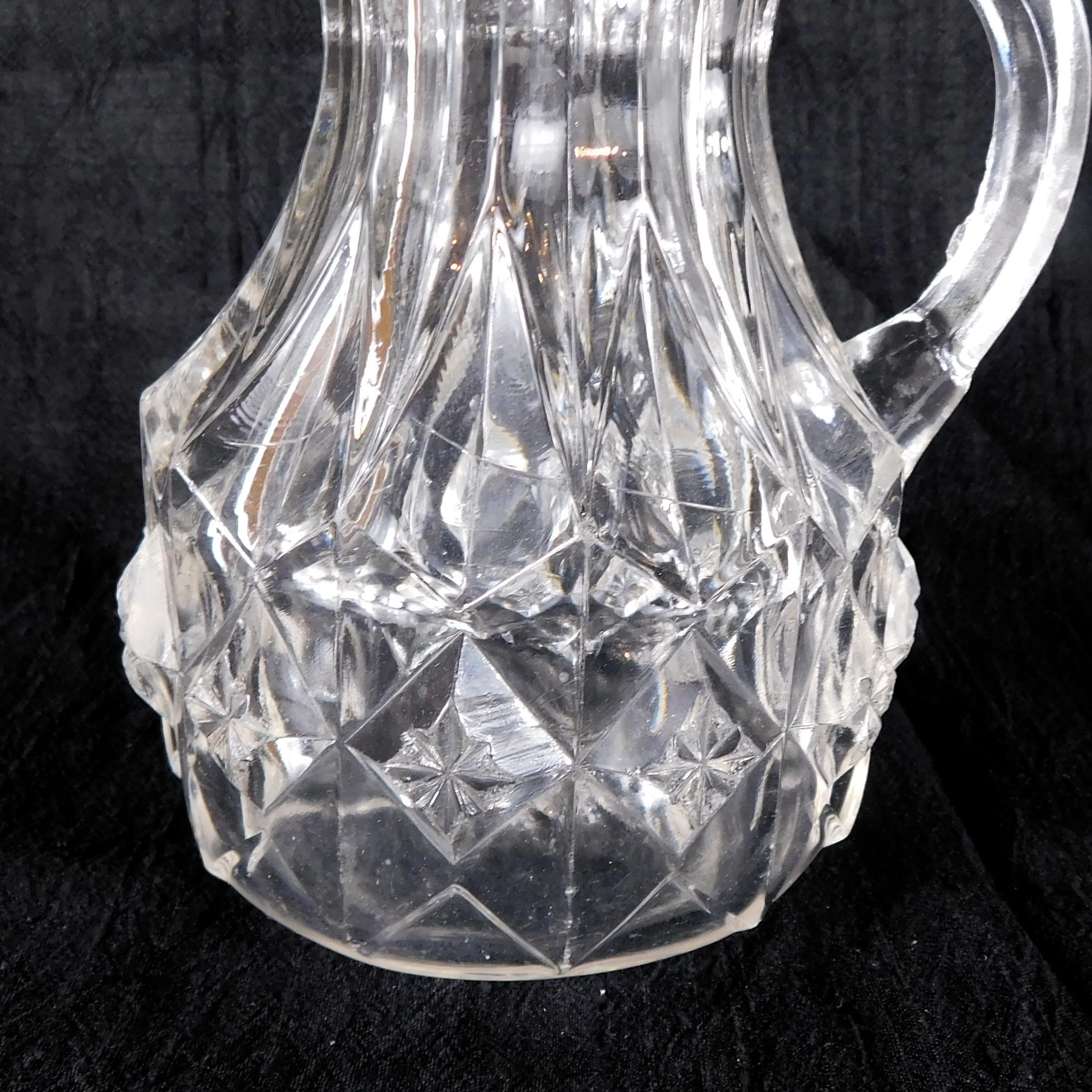 Clear Glass Syrup Bottle with Metal Lid # 27349