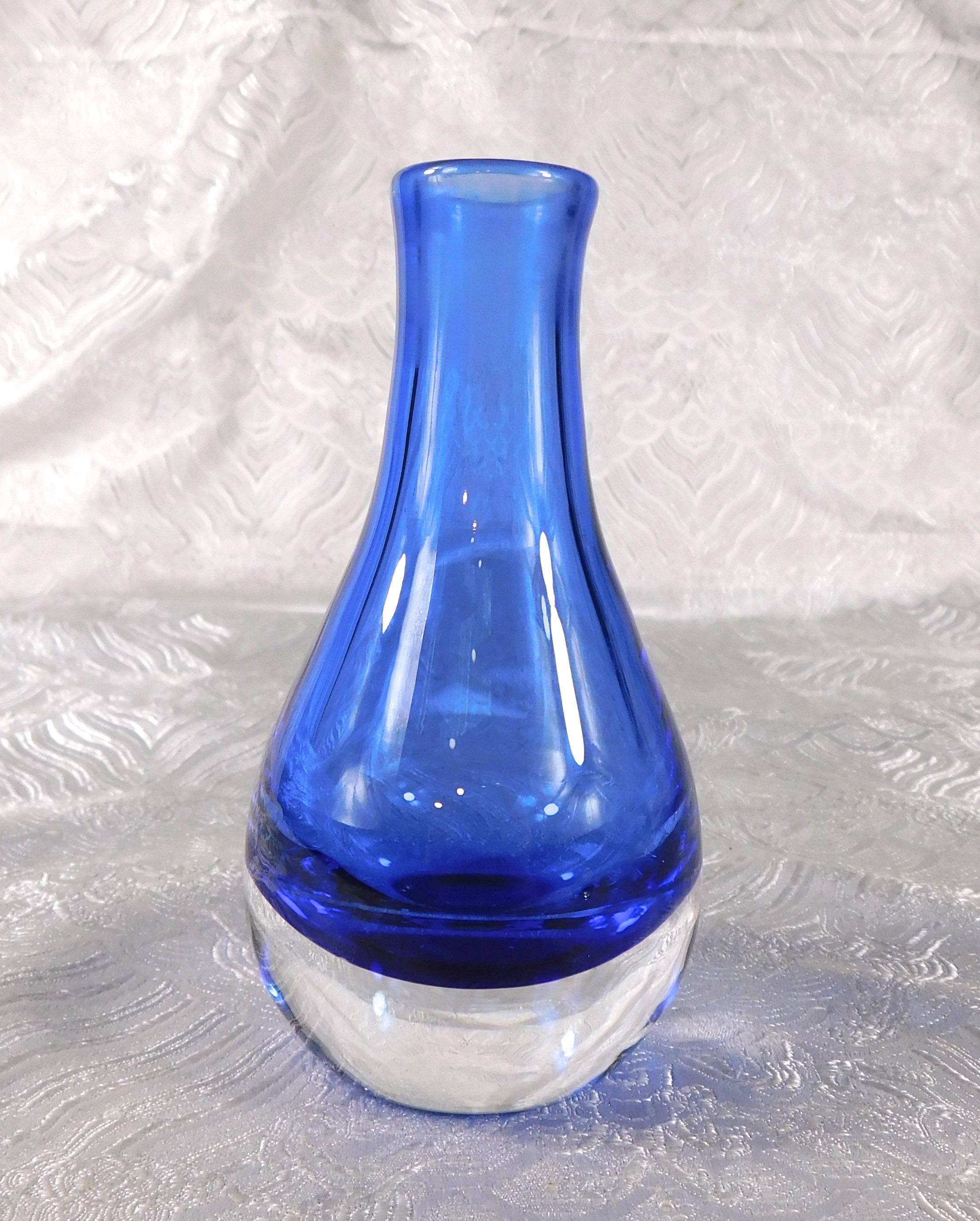 Blue Glass Perfume Bottle # 27505