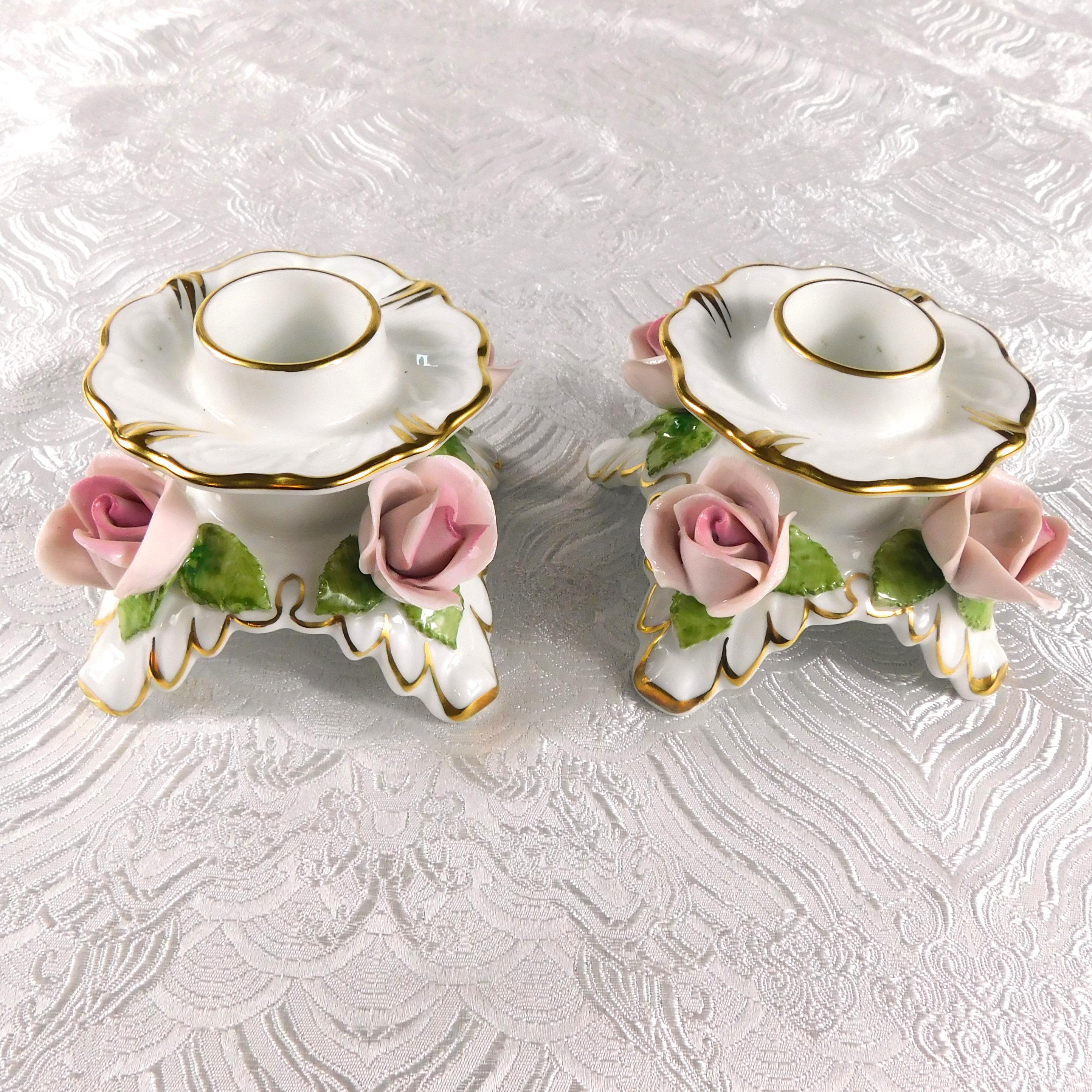 Alboth and Kaiser Set of Two Candle Holders # 27411