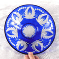 Blue Cut to Clear Bowl # 27380